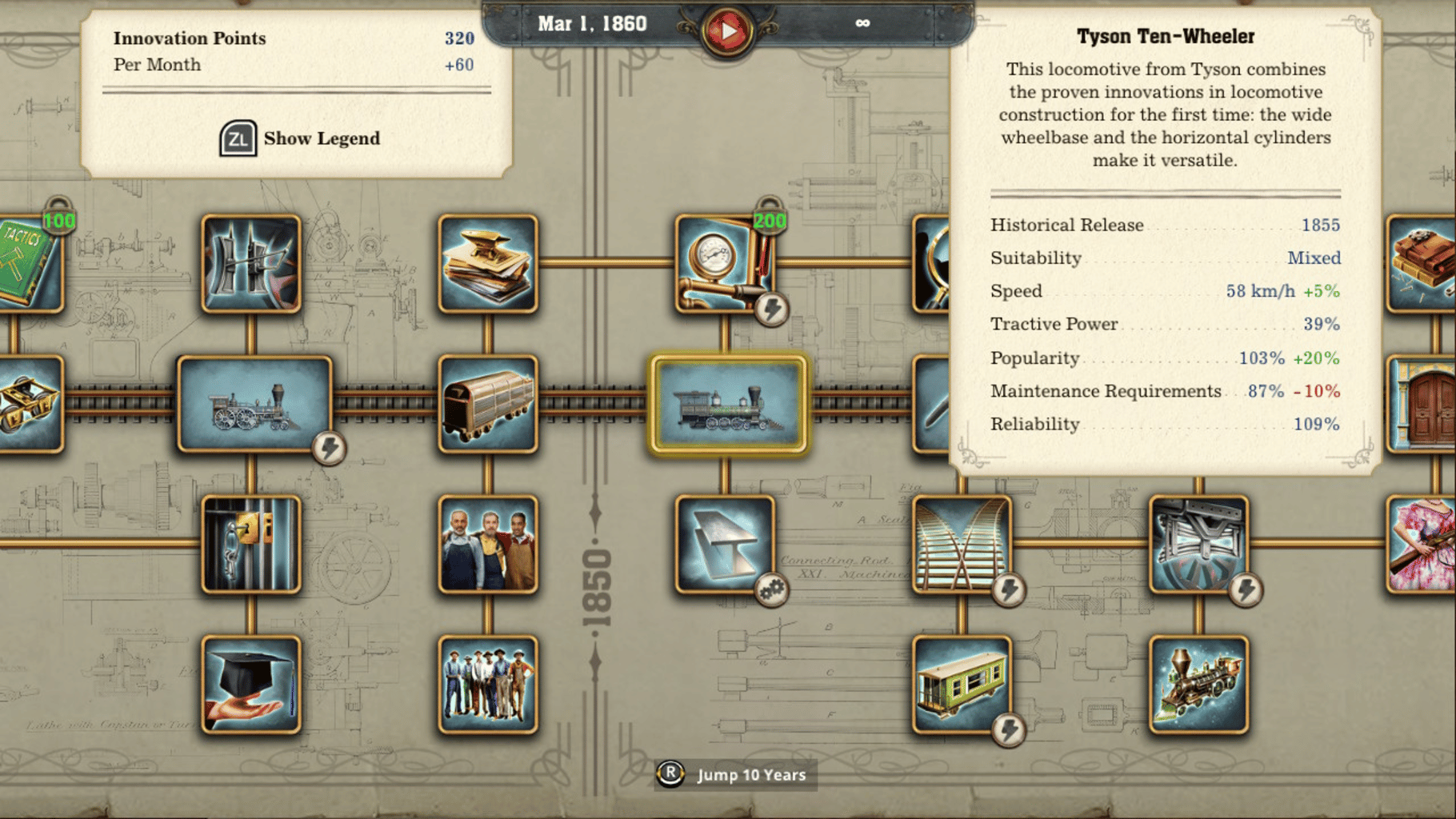 Railway Empire 2: Nintendo Switch Edition screenshot