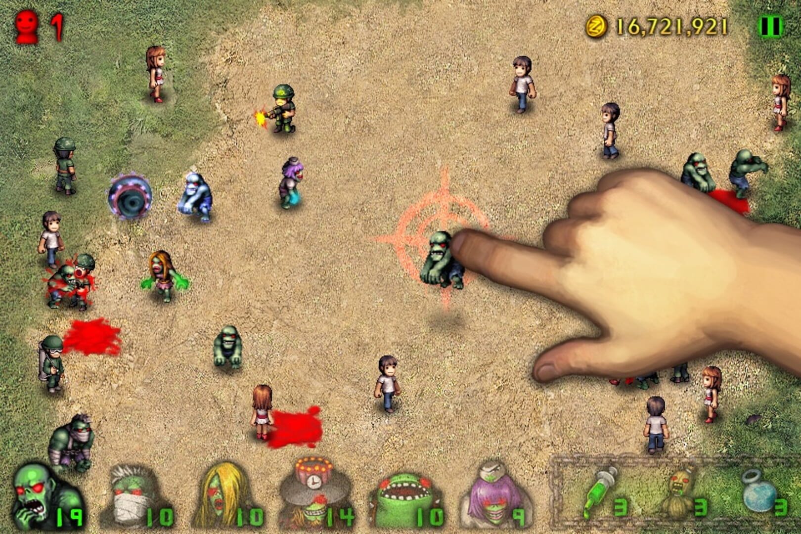 Angry Zombies 2 - Screenshot