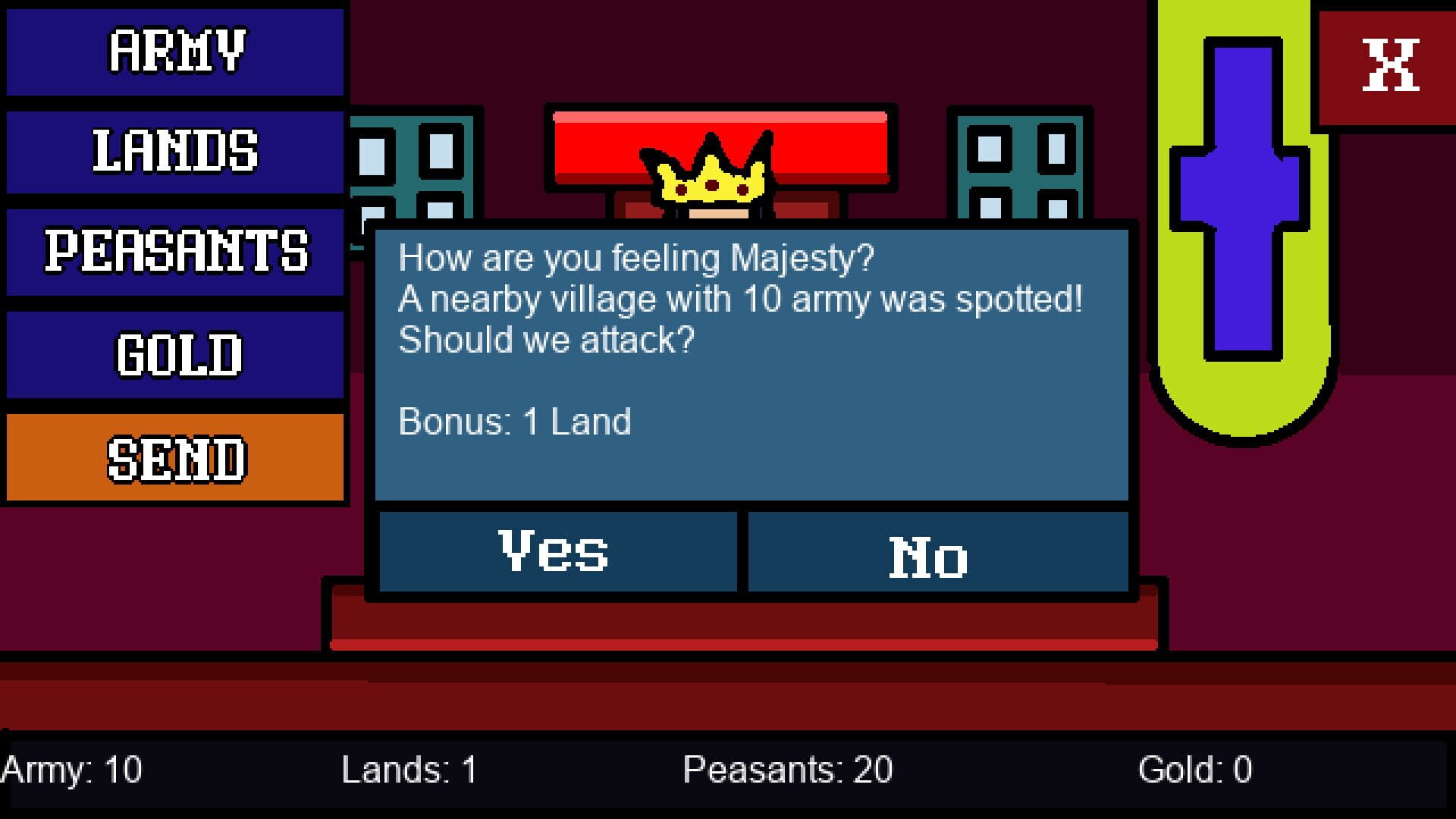 Be King - Screenshot