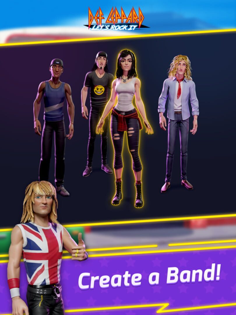 Def Leppard: Let's Rock It! - Screenshot