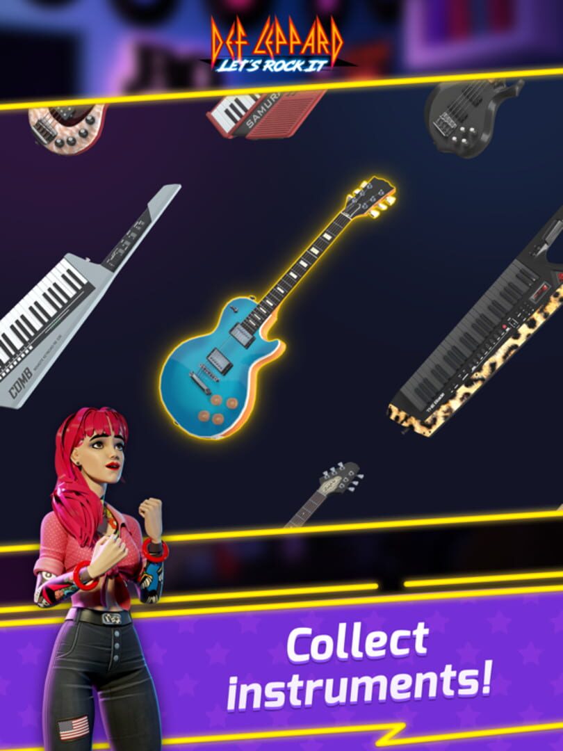 Def Leppard: Let's Rock It! - Screenshot