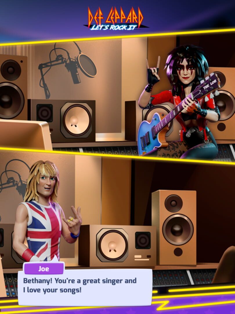Def Leppard: Let's Rock It! - Screenshot