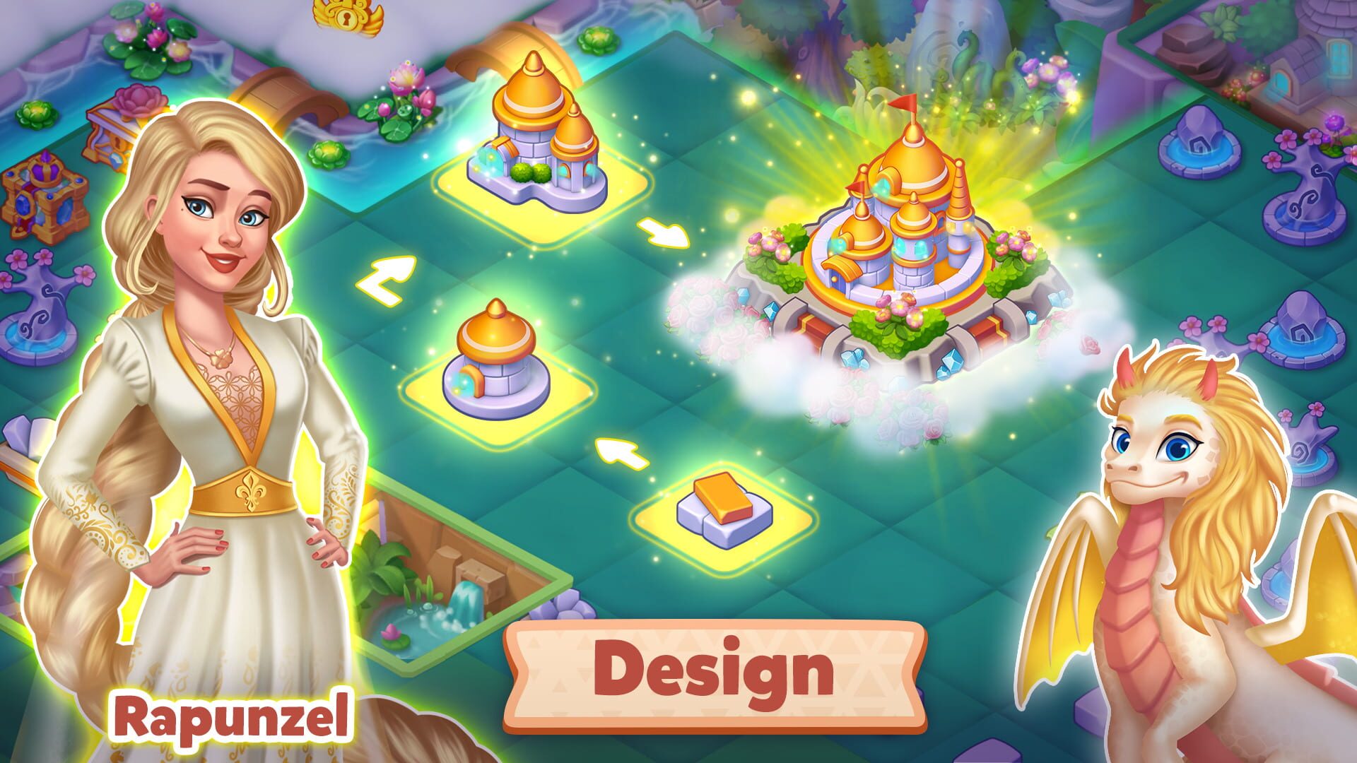 Tales & Dragons: Merge Puzzle - Screenshot