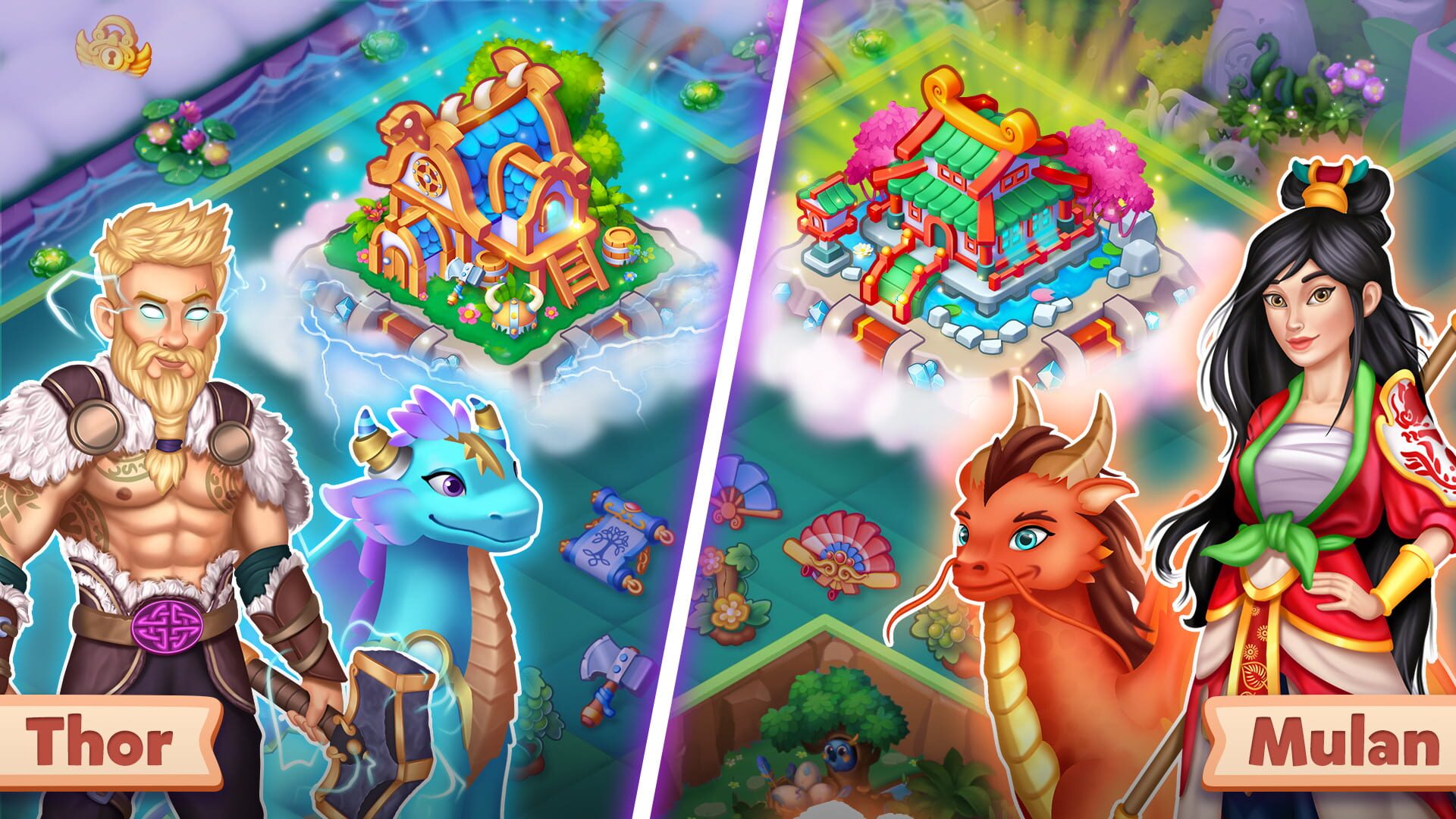 Tales & Dragons: Merge Puzzle - Screenshot