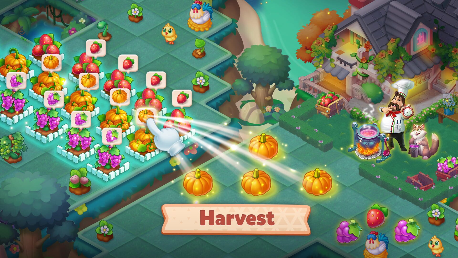 Tales & Dragons: Merge Puzzle - Screenshot