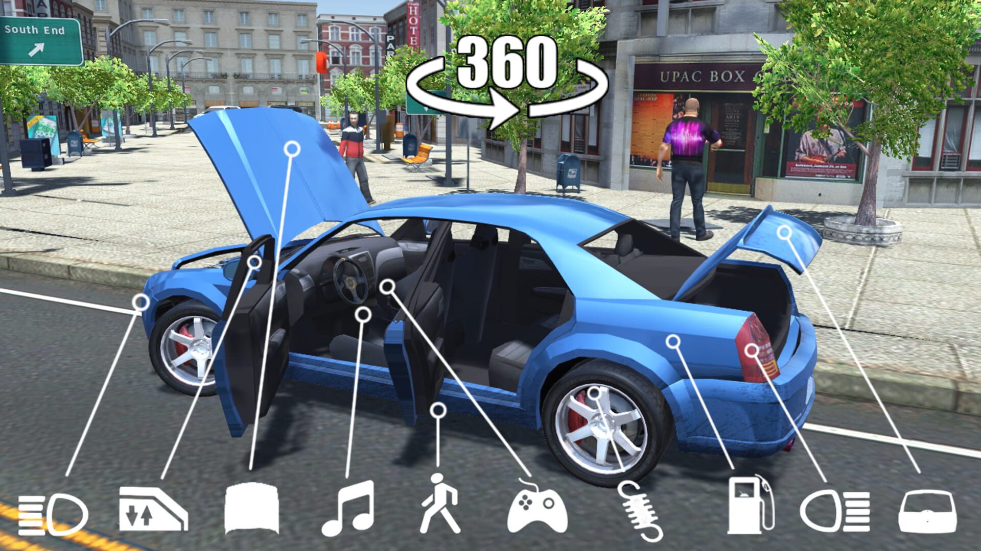 Urban Cars Sim - Screenshot