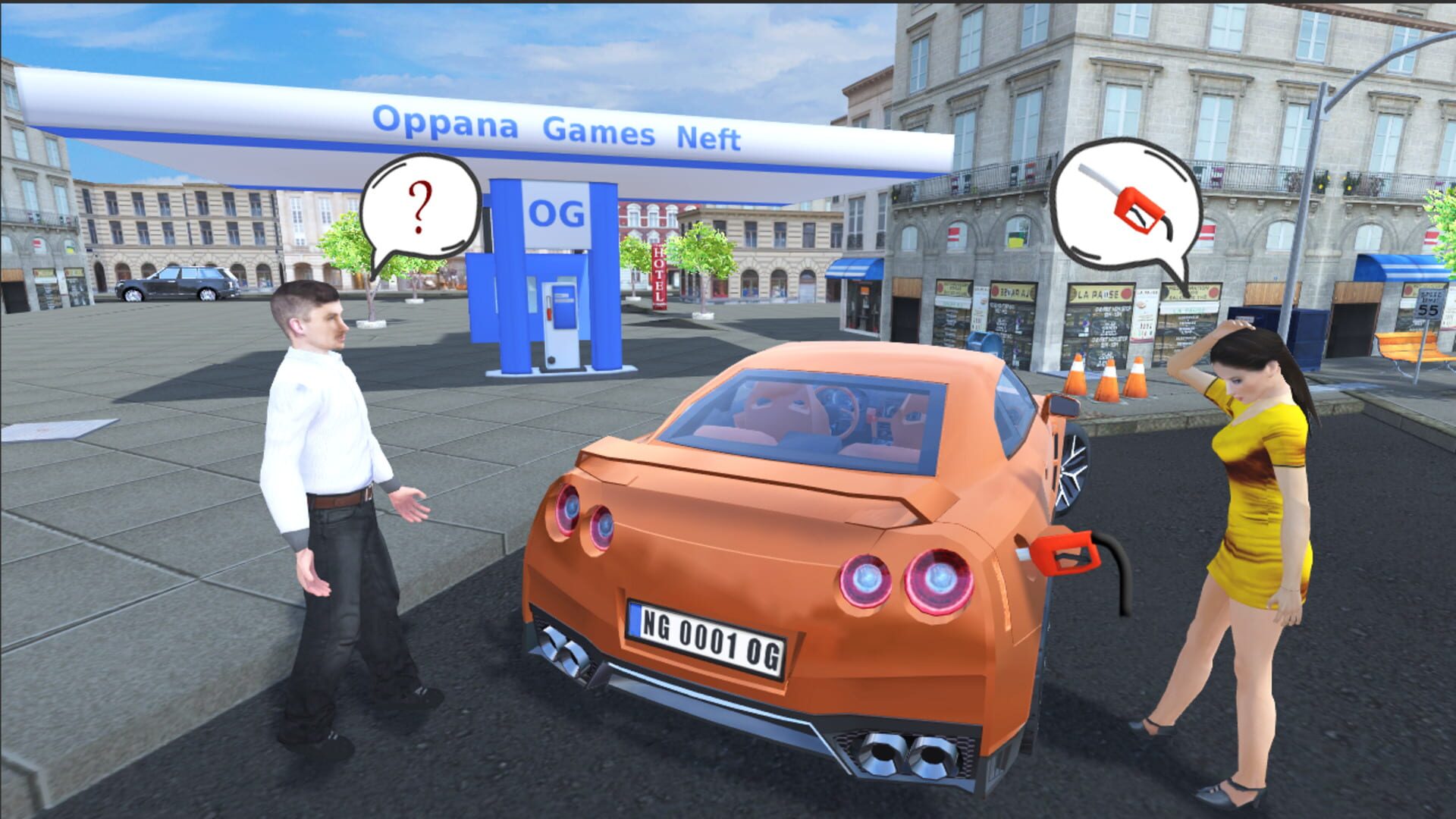 Gt-r Car Simulator - Screenshot