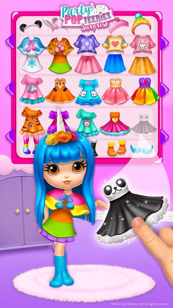 Party Popteenies Surprise - Screenshot