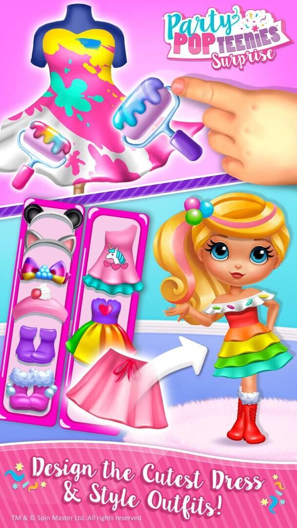 Party Popteenies Surprise - Screenshot