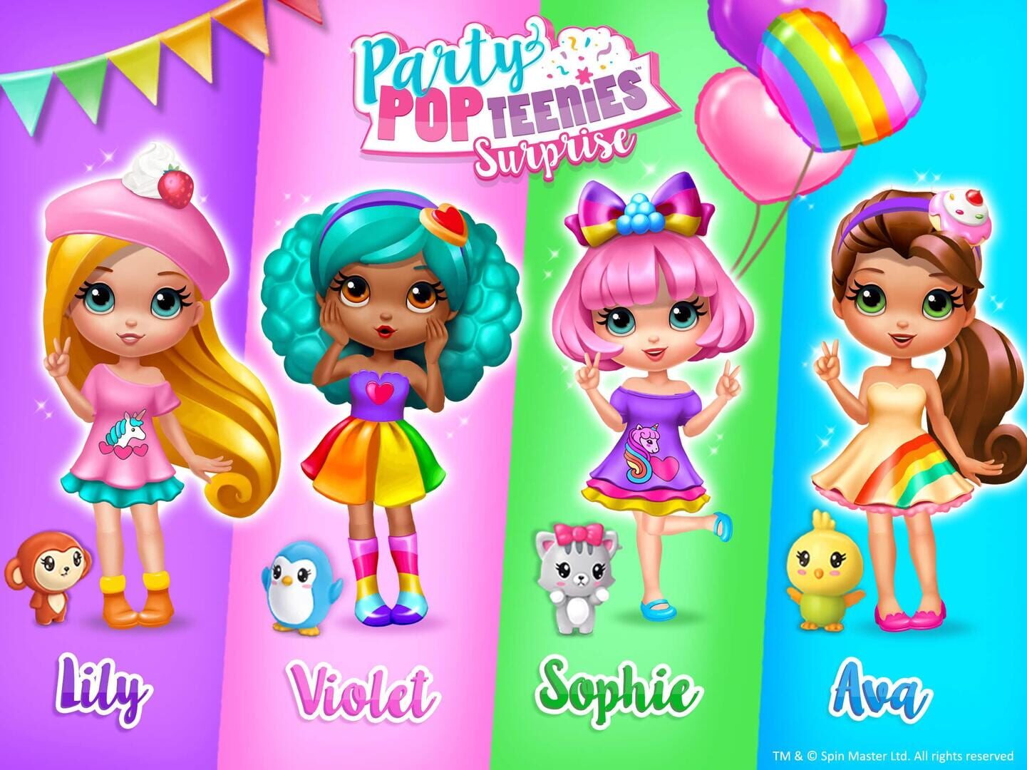 Party Popteenies Surprise - Screenshot