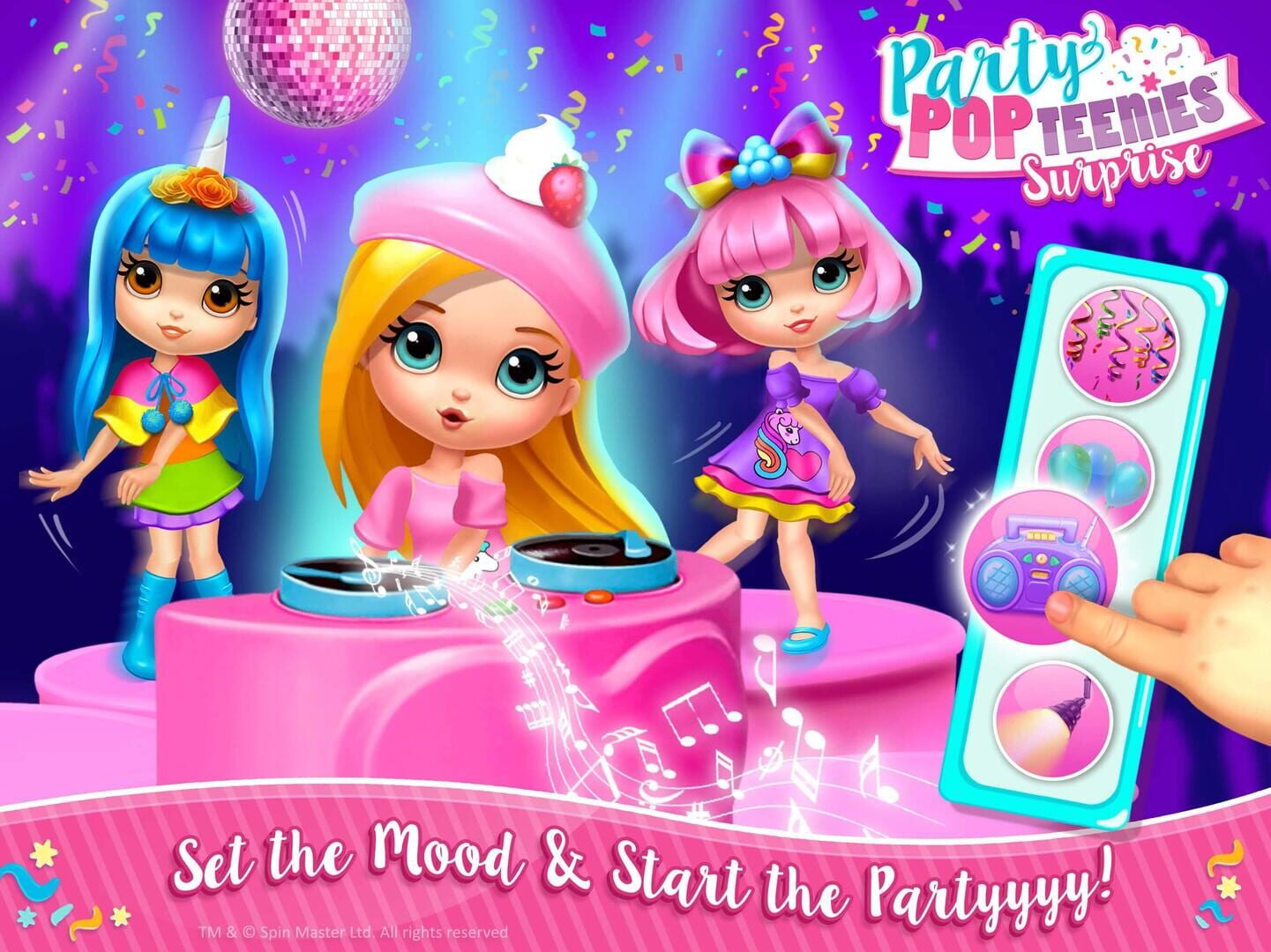 Party Popteenies Surprise - Screenshot