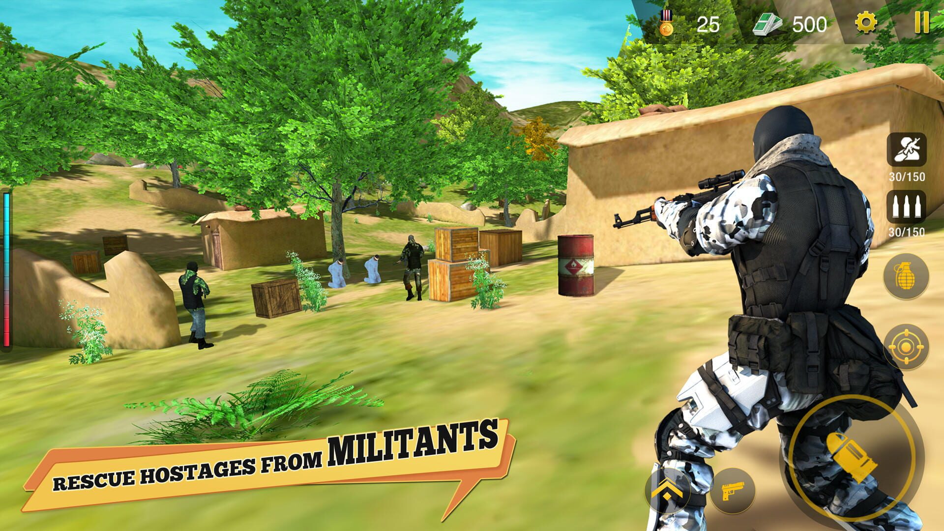 FPS Commando Gun Shooting Game - Screenshot