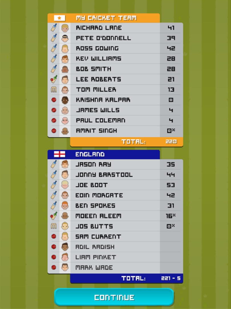 Nations Cup Cricket 2019 - Screenshot