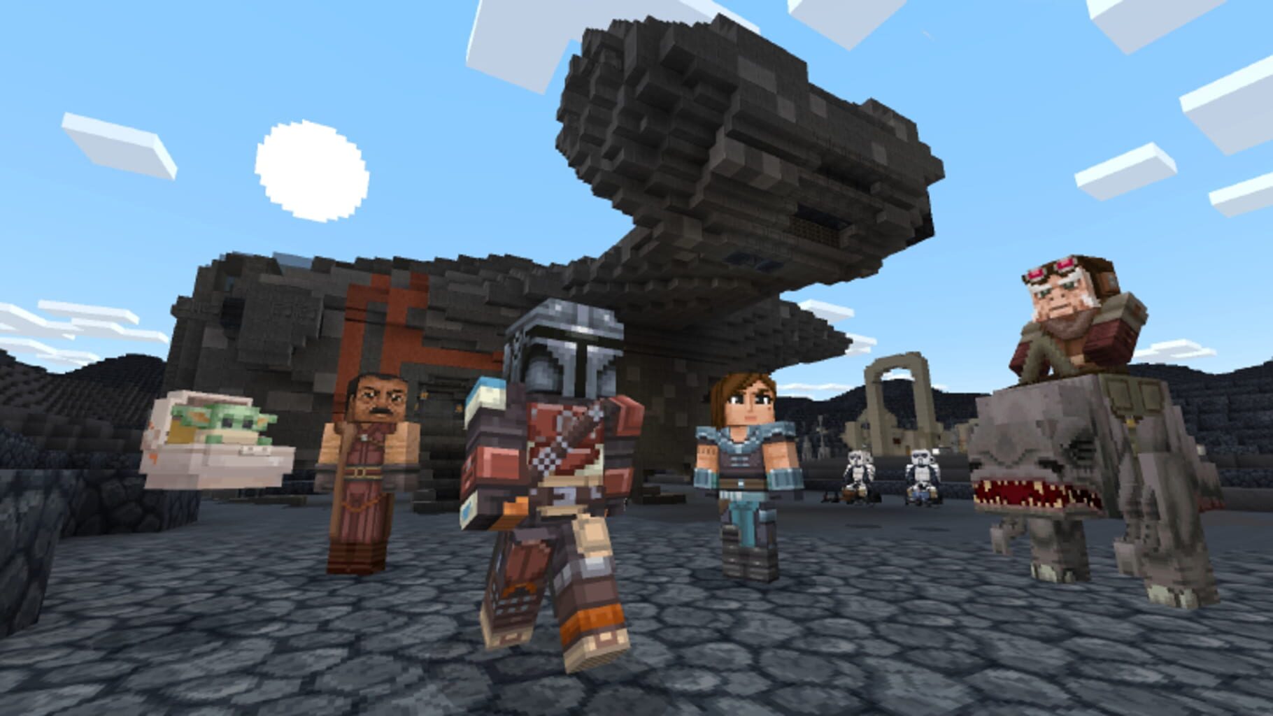 Captura de pantalla - Minecraft: Star Wars Mash-up Pack