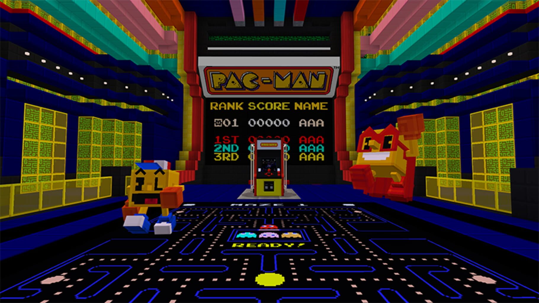 Captura de pantalla - Minecraft: Pac-Man