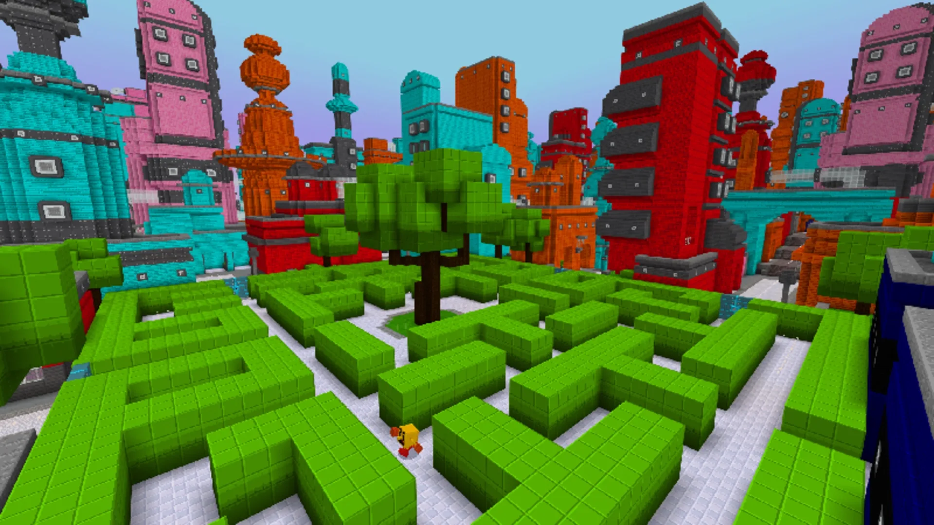 Captura de pantalla - Minecraft: Pac-Man