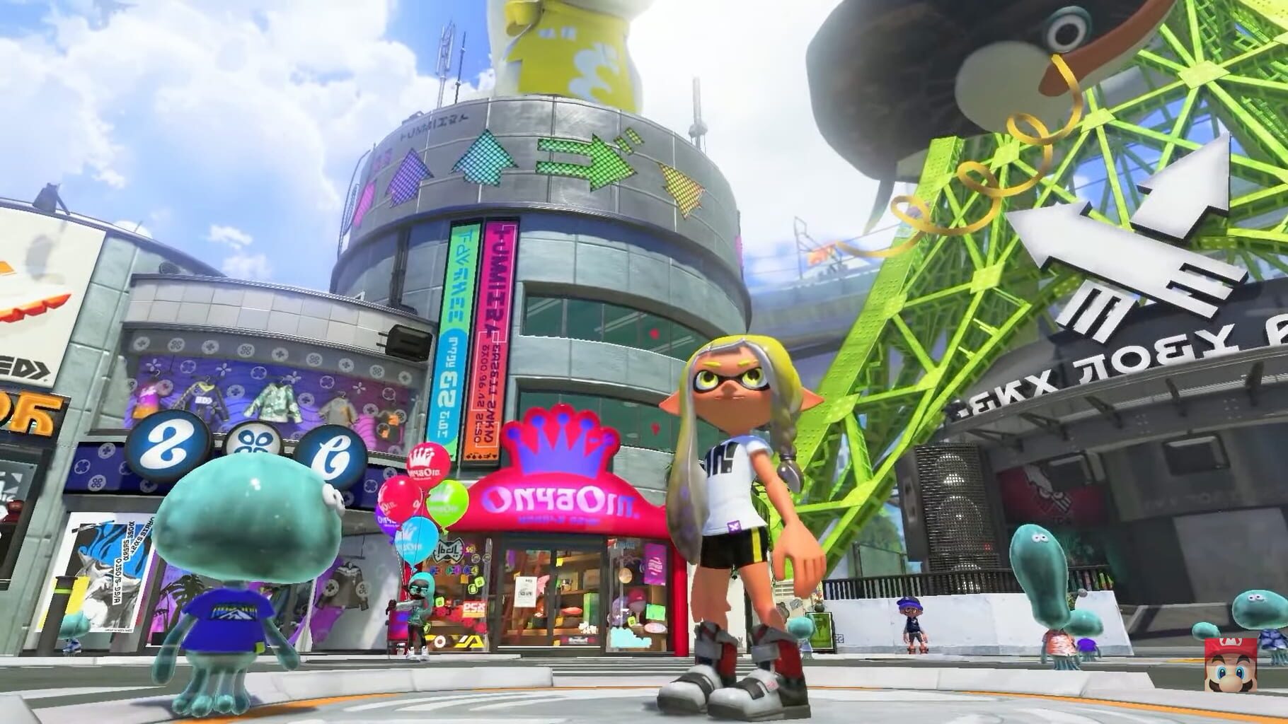 Captura de pantalla - Splatoon 3: Inkopolis