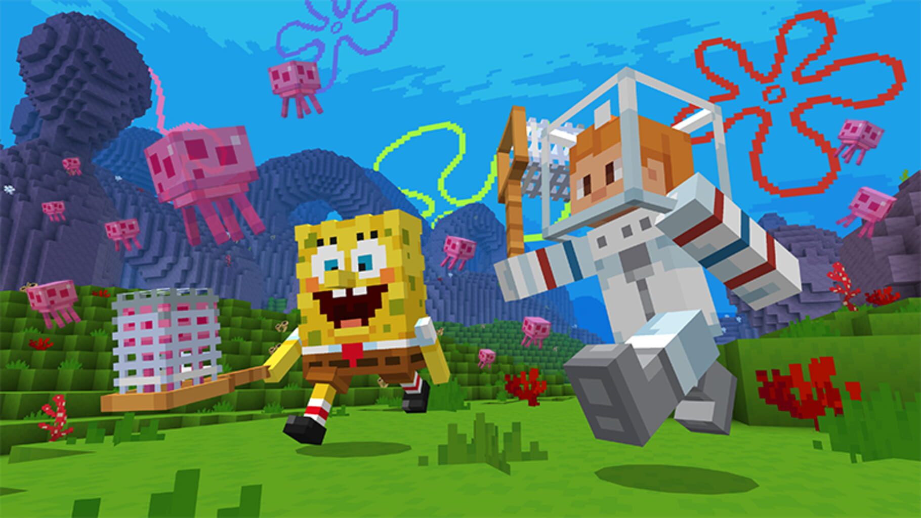 Captura de pantalla - Minecraft: SpongeBob SquarePants