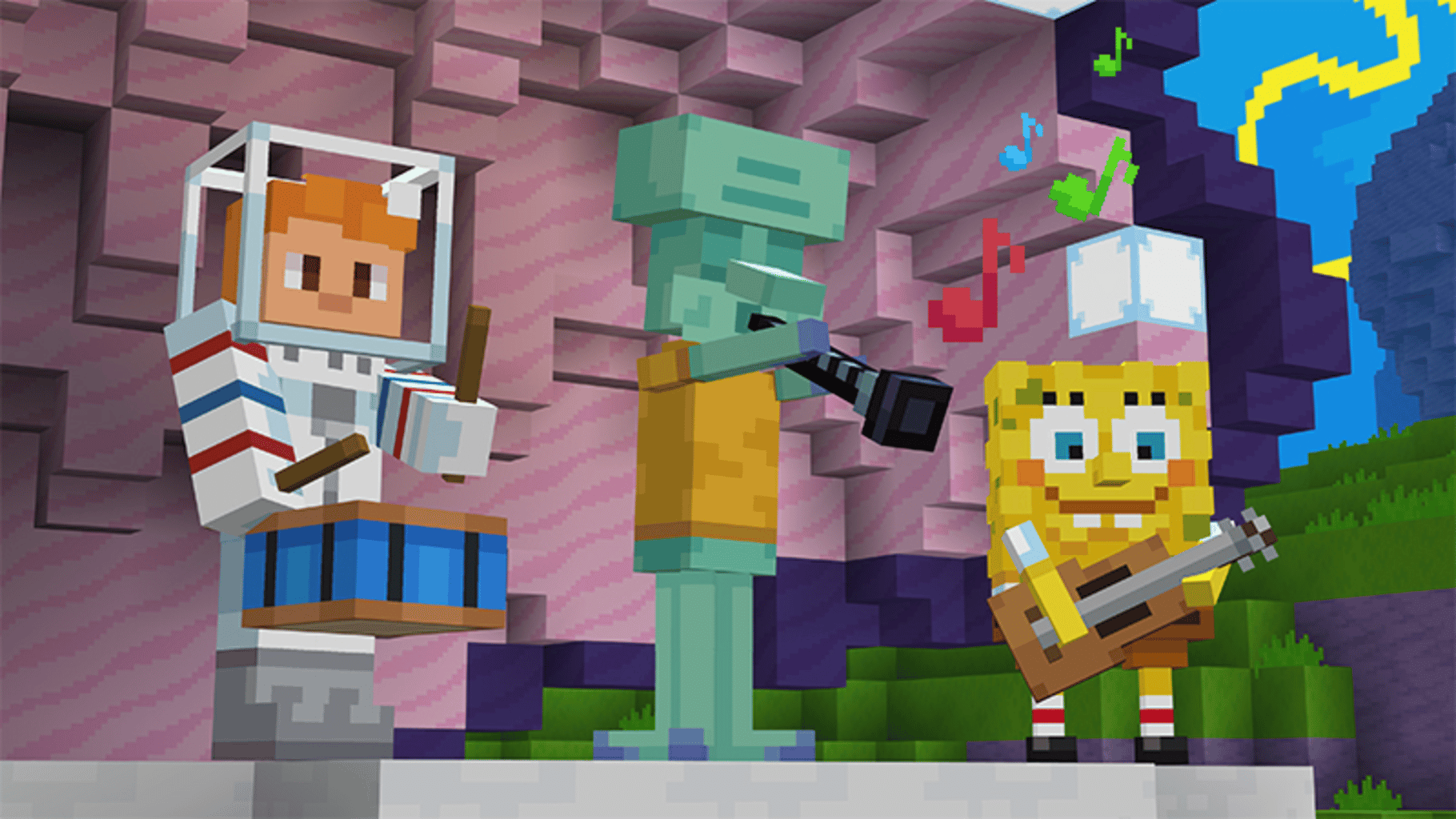 Minecraft: SpongeBob SquarePants screenshot