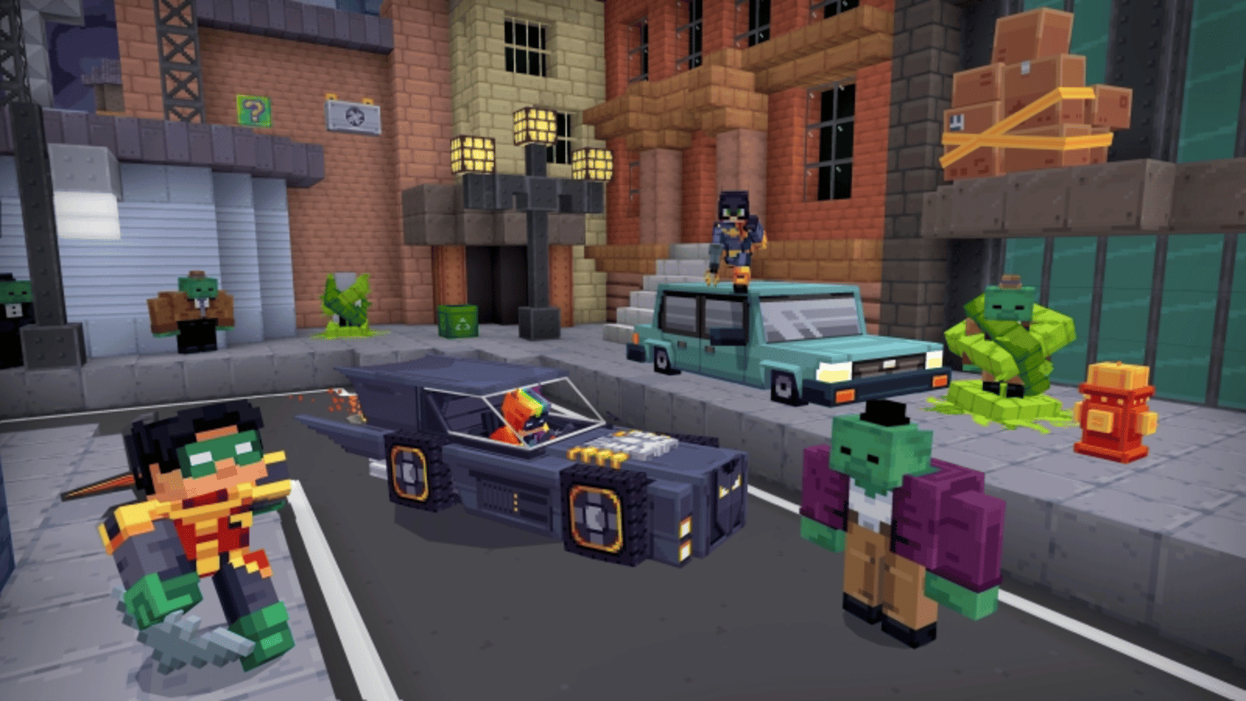 Minecraft: Batman screenshot