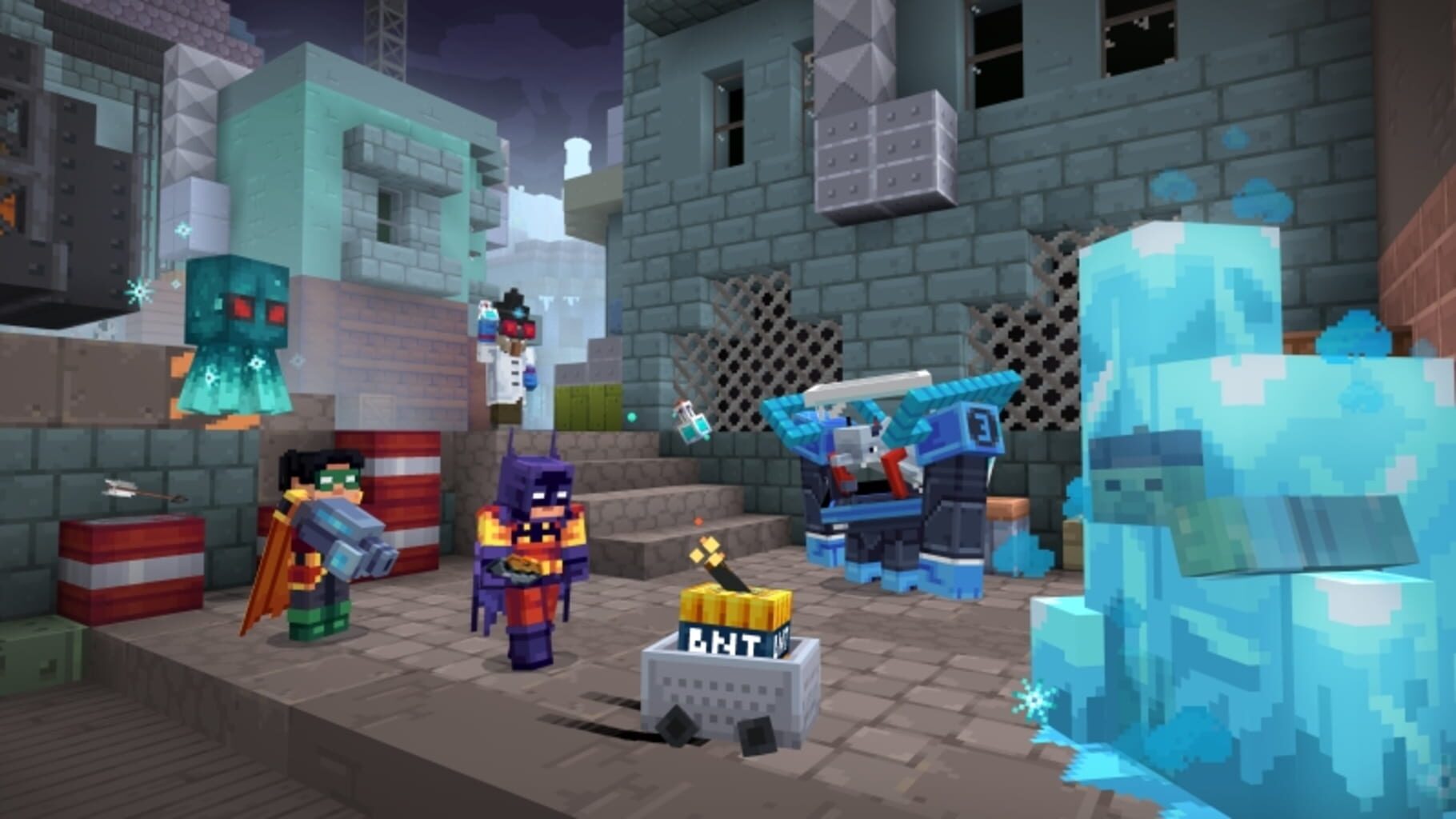 Captura de pantalla - Minecraft: Batman