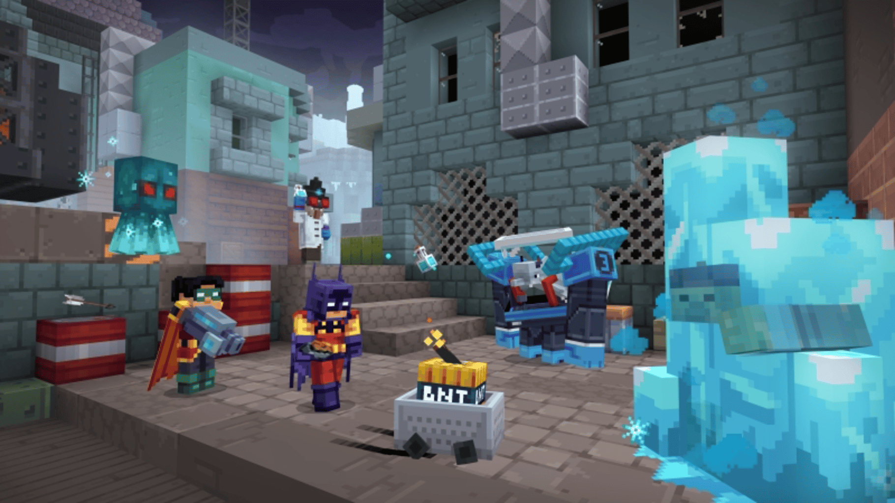 Minecraft: Batman screenshot