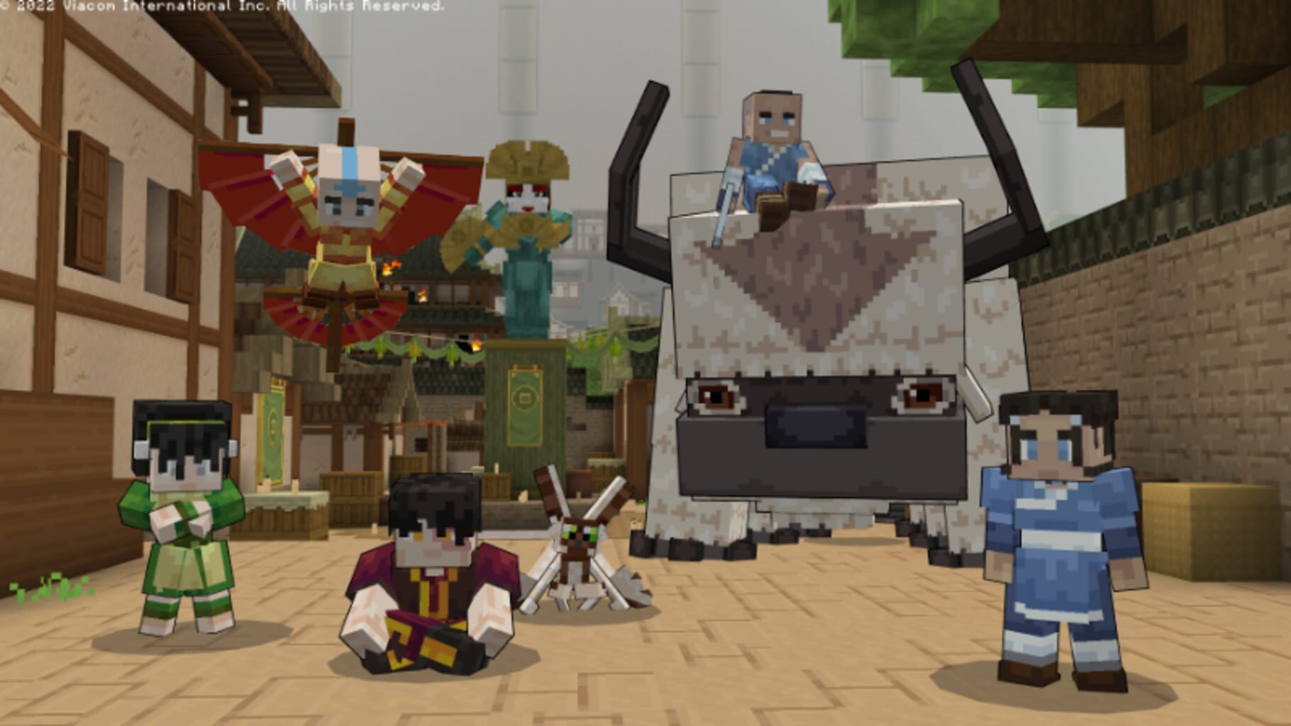 Captura de pantalla - Minecraft: Avatar Legends