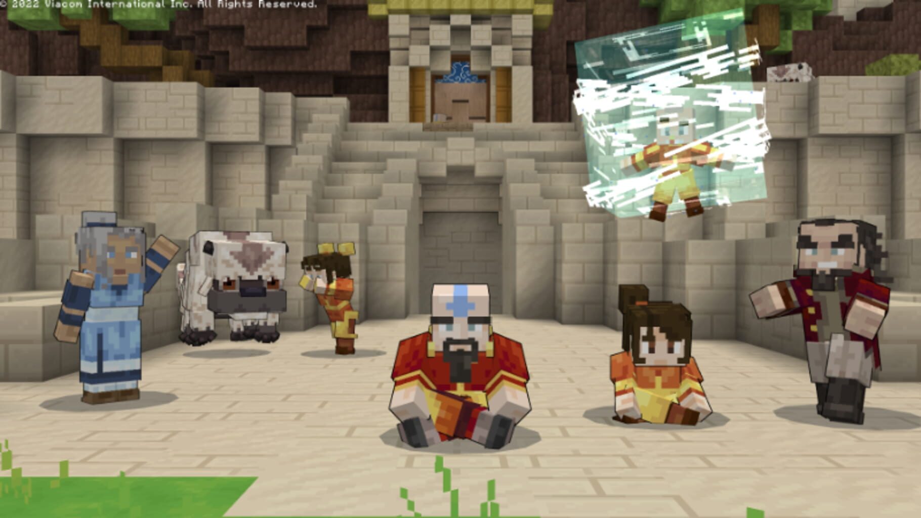 Captura de pantalla - Minecraft: Avatar Legends