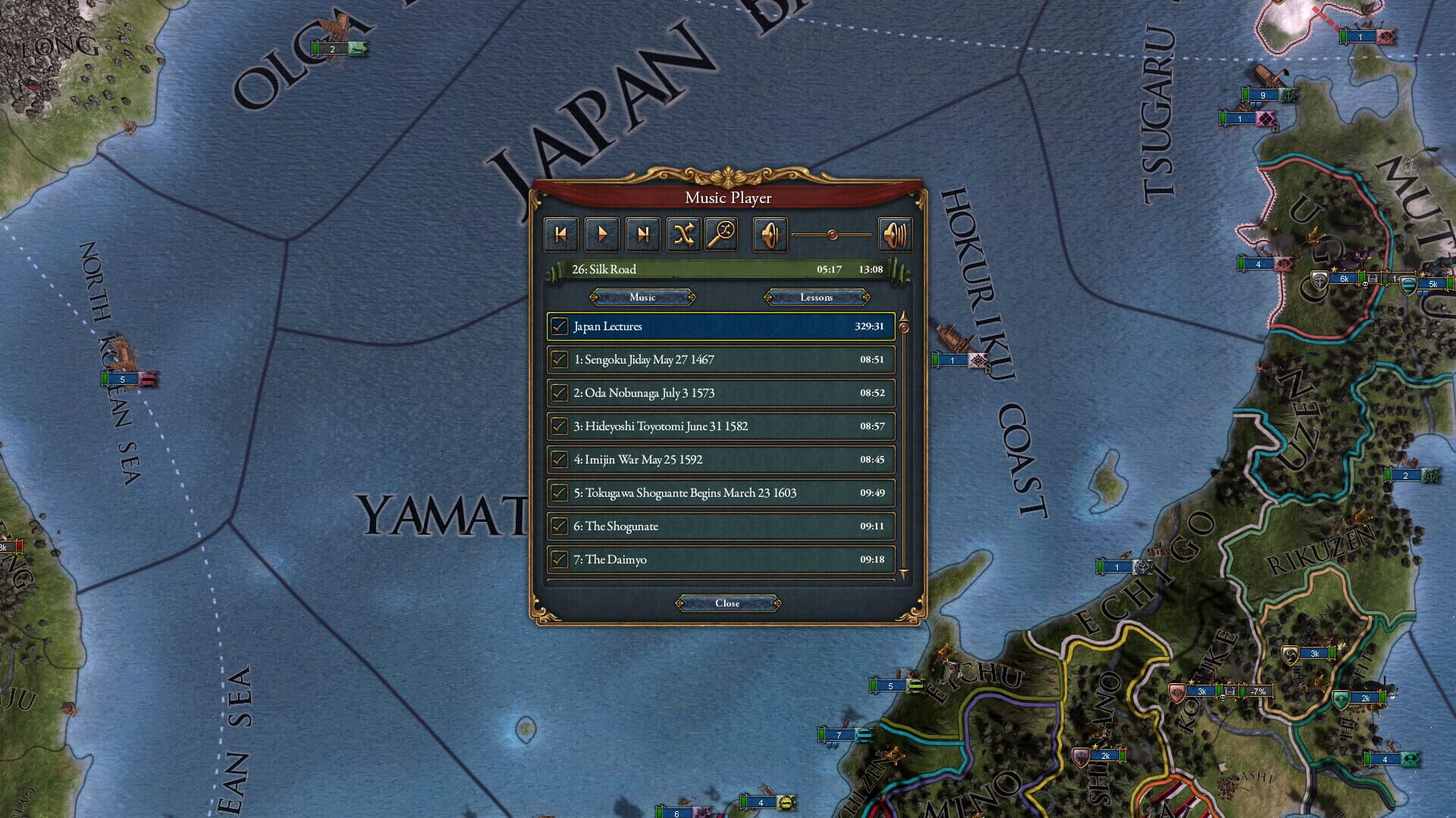 Europa Universalis IV: Japan History Lessons - Screenshot