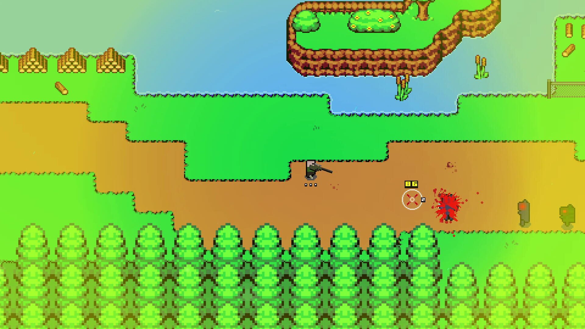 Gun to the Zone - Screenshot