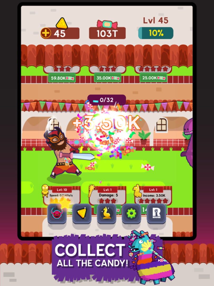 Pinata Punishers: Idle Clicker - Screenshot