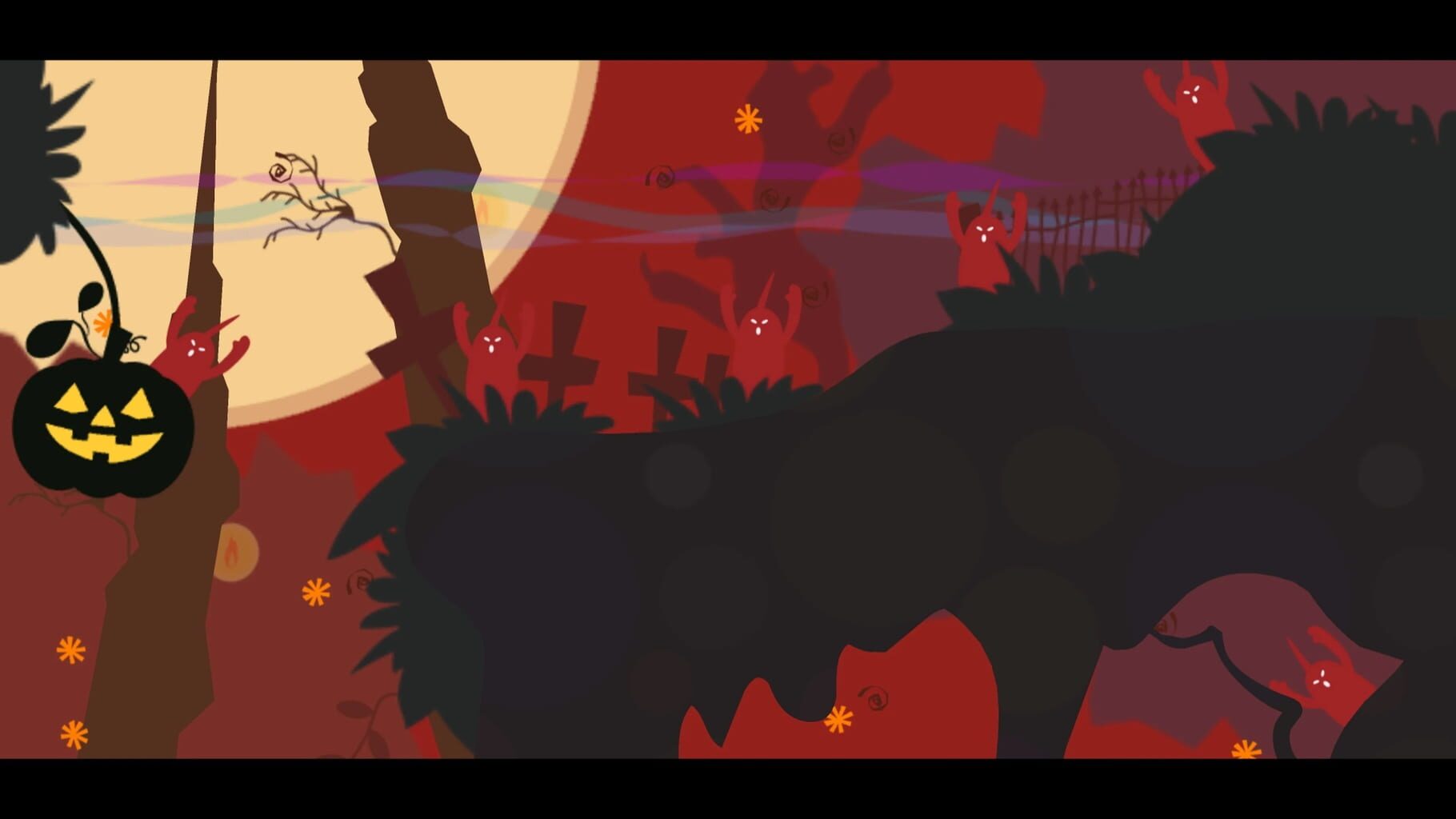 Captura de pantalla - LocoRoco Midnight Carnival