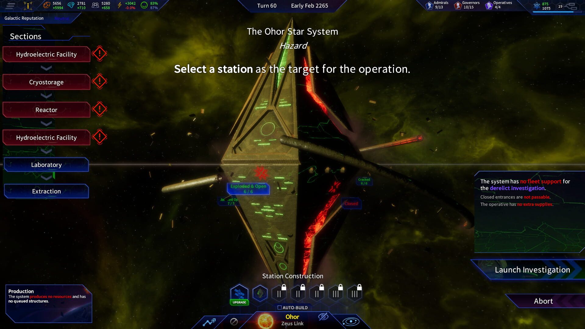 The Pegasus Expedition: Grand Admiral Edition - Screenshot