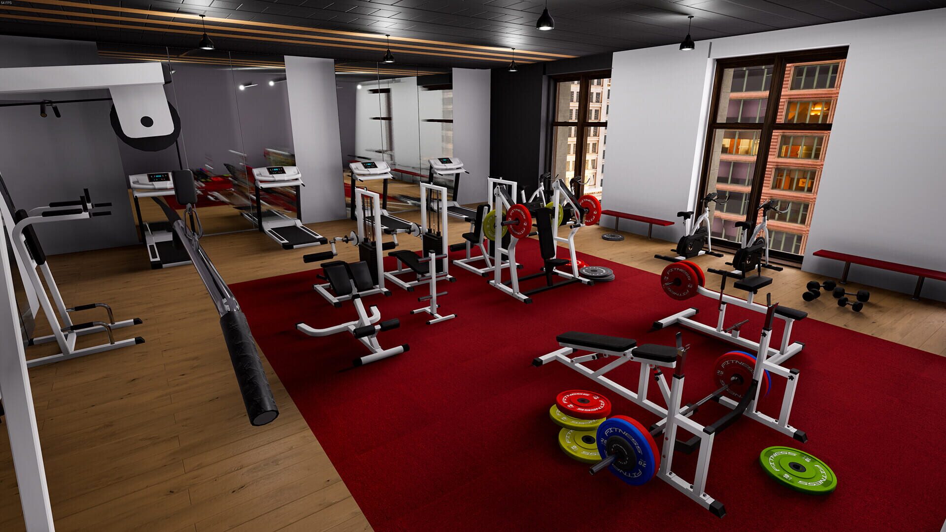 Hotel Renovator: Gym Furniture Set - Screenshot