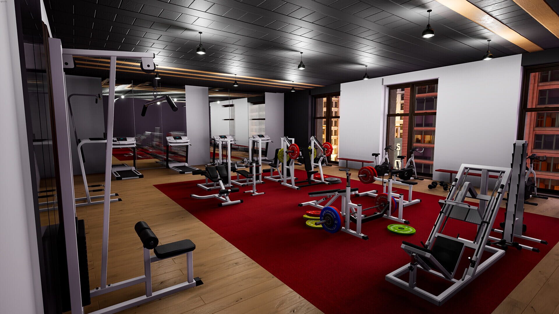 Hotel Renovator: Gym Furniture Set - Screenshot