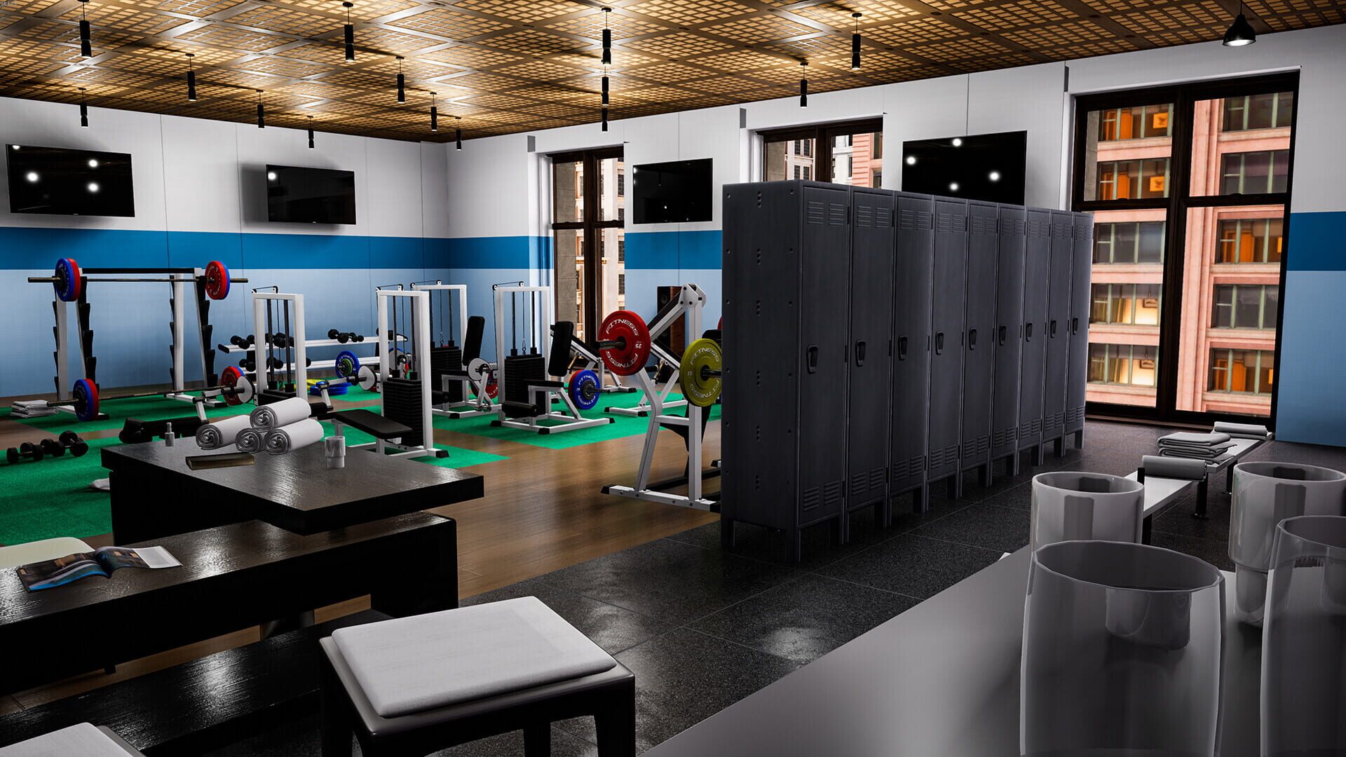 Hotel Renovator: Gym Furniture Set - Screenshot