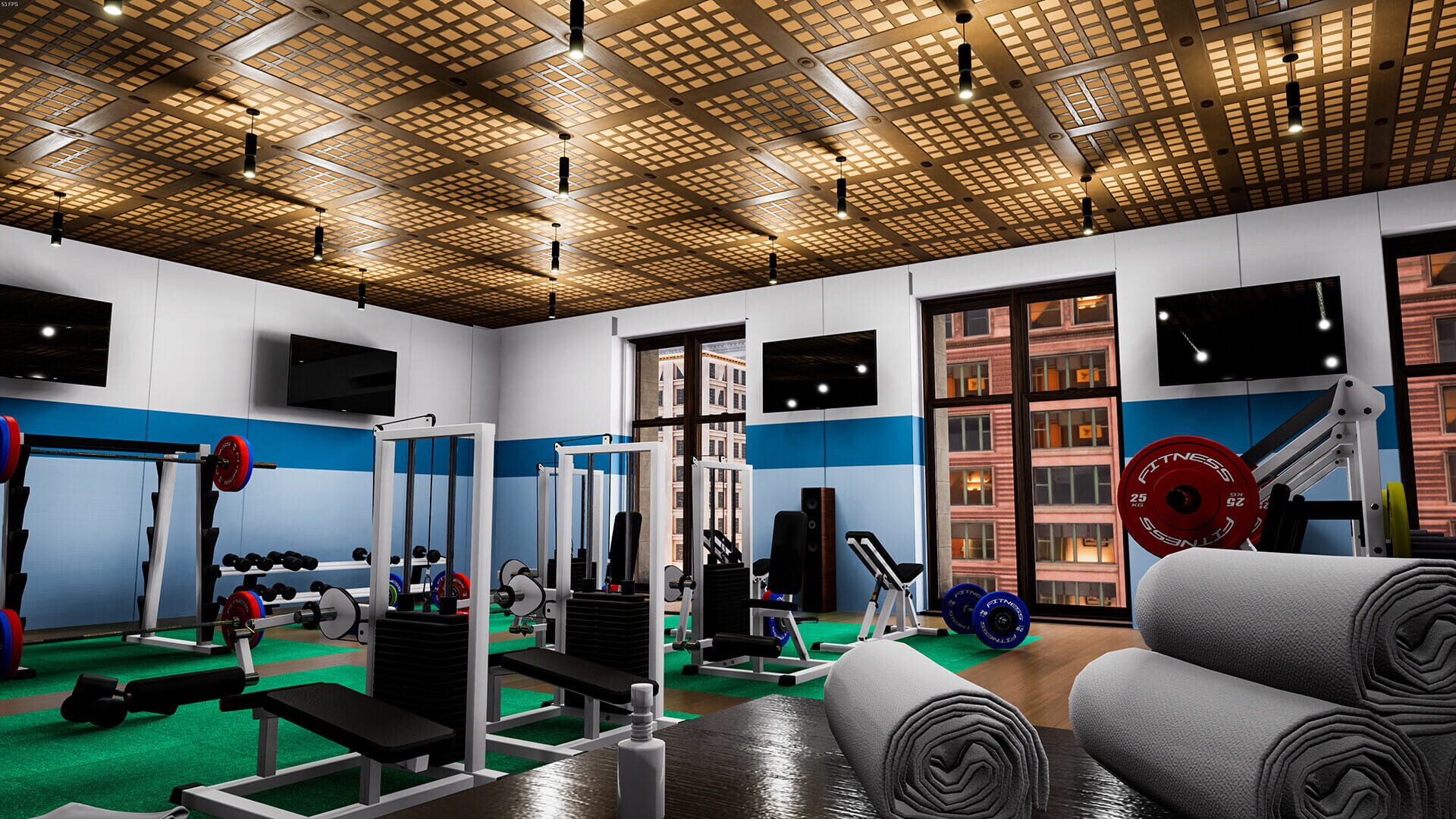 Hotel Renovator: Gym Furniture Set - Screenshot