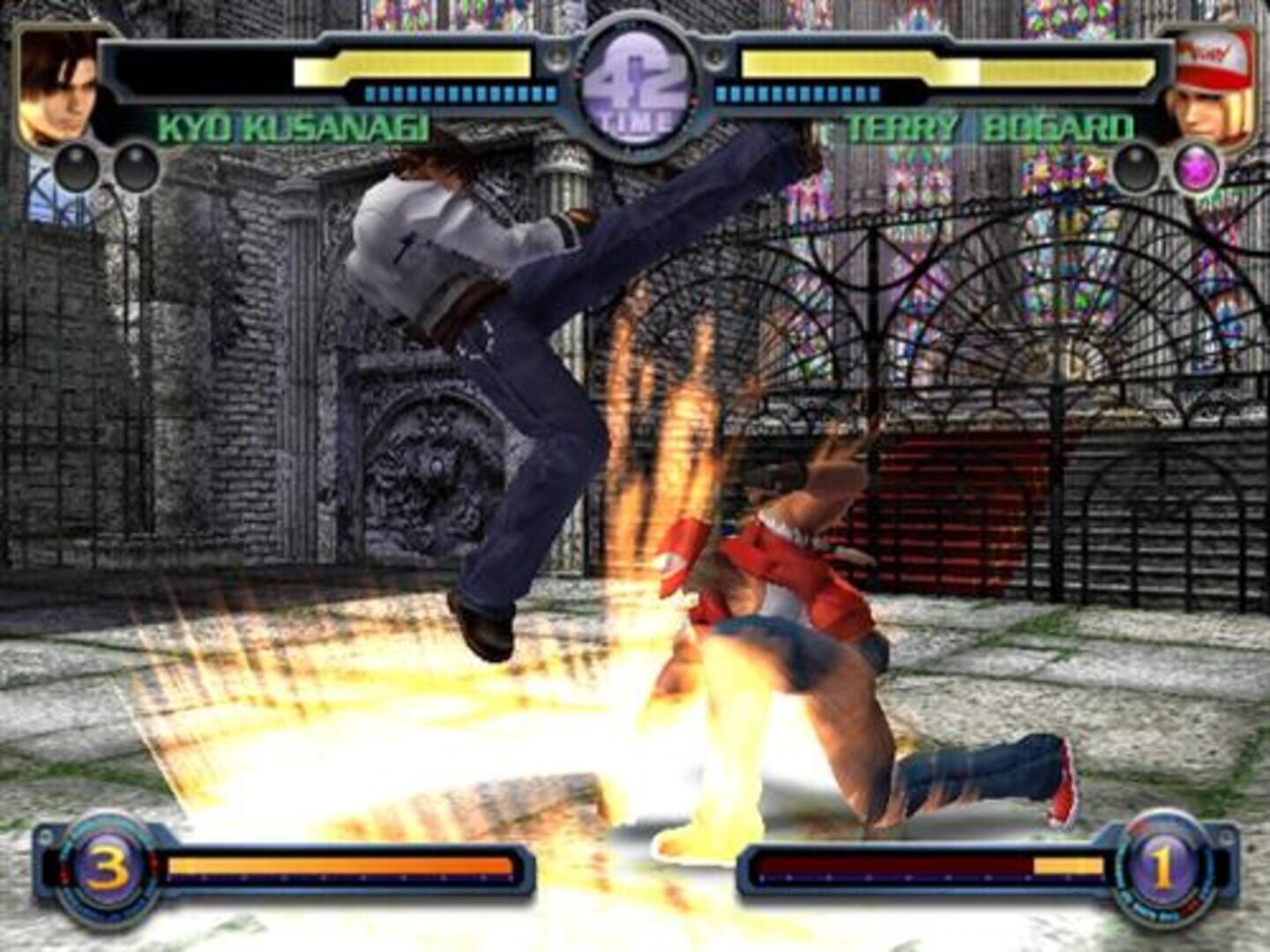 Captura de pantalla - The King of Fighters: Maximum Impact