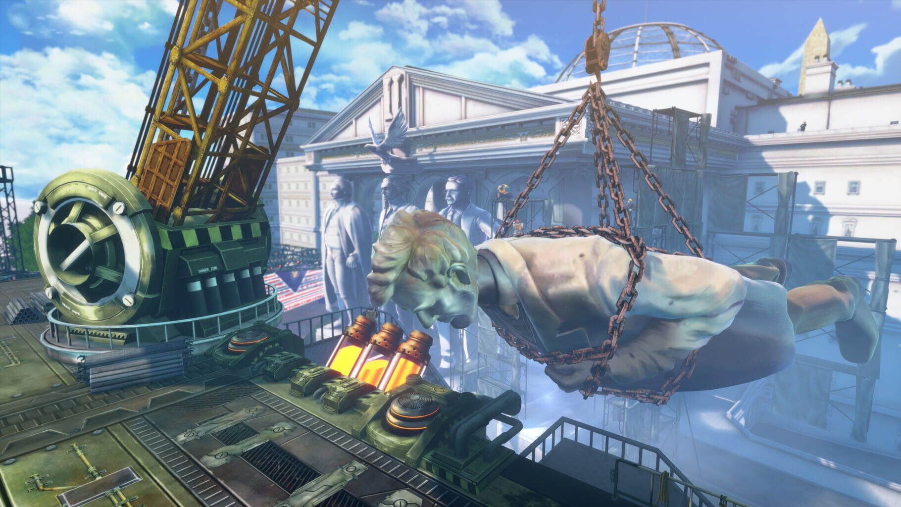 Captura de pantalla - Guilty Gear: Strive - Additional Battle Stage: White House Reborn