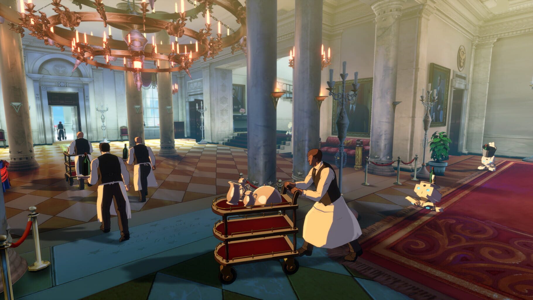 Guilty Gear: Strive - Additional Battle Stage: White House Reborn screenshot