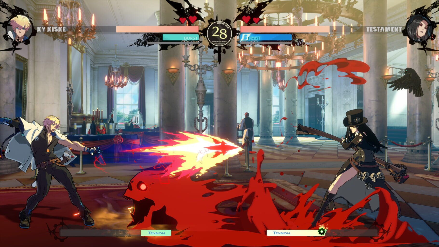 Captura de pantalla - Guilty Gear: Strive - Additional Battle Stage: White House Reborn