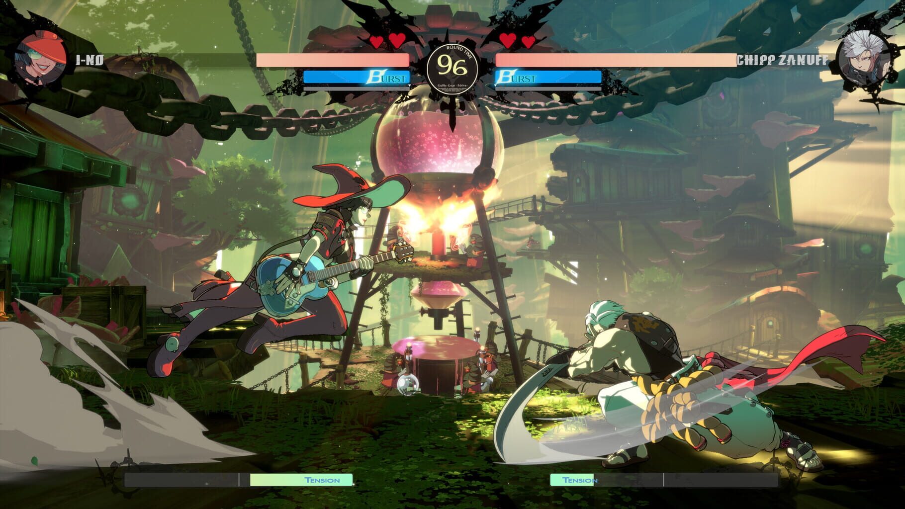 Captura de pantalla - Guilty Gear: Strive - Additional Battle Stage: Fairy's Forest Factory