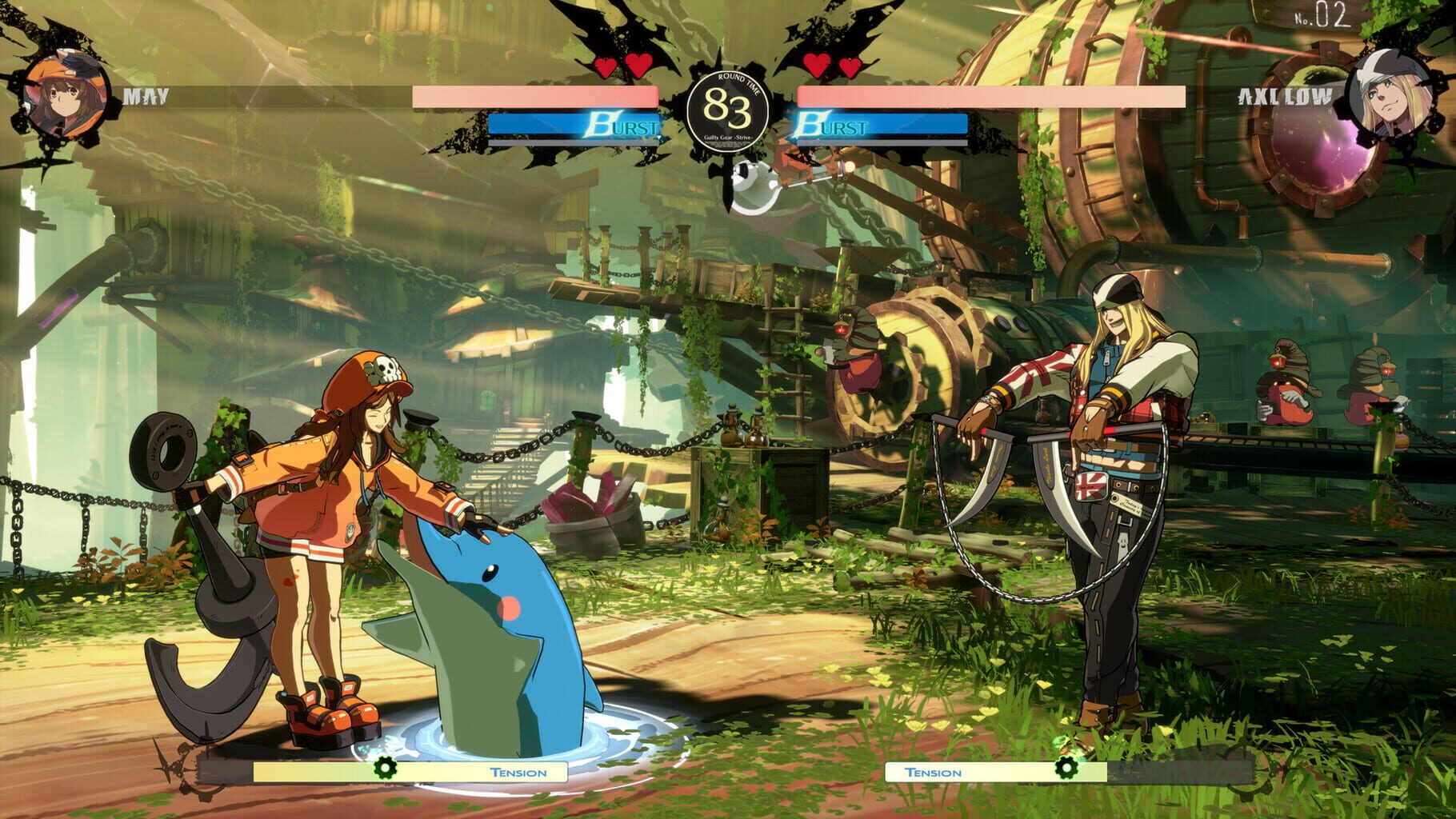 Captura de pantalla - Guilty Gear: Strive - Additional Battle Stage: Fairy's Forest Factory