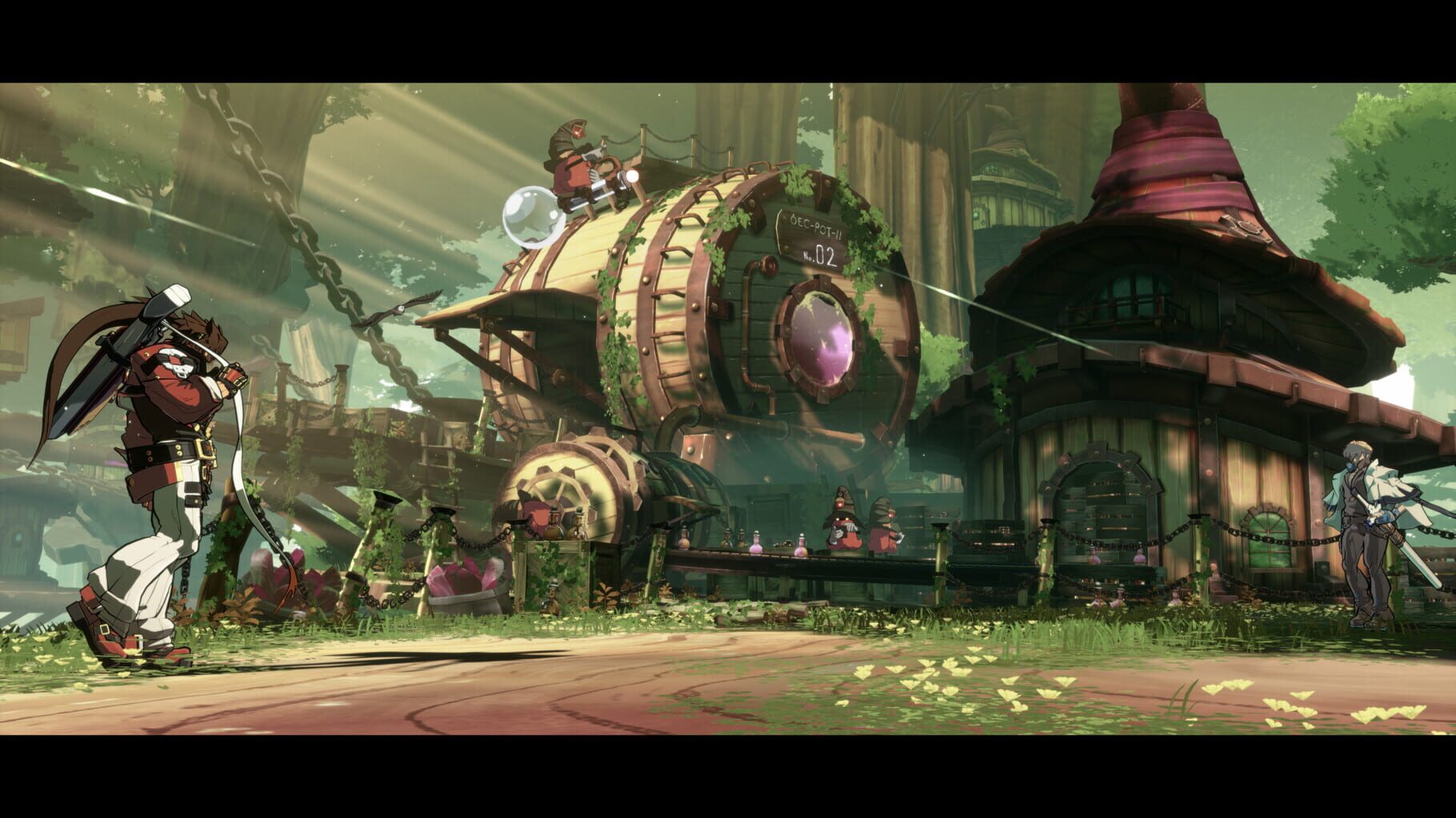 Guilty Gear: Strive - Additional Battle Stage: Fairy's Forest Factory screenshot