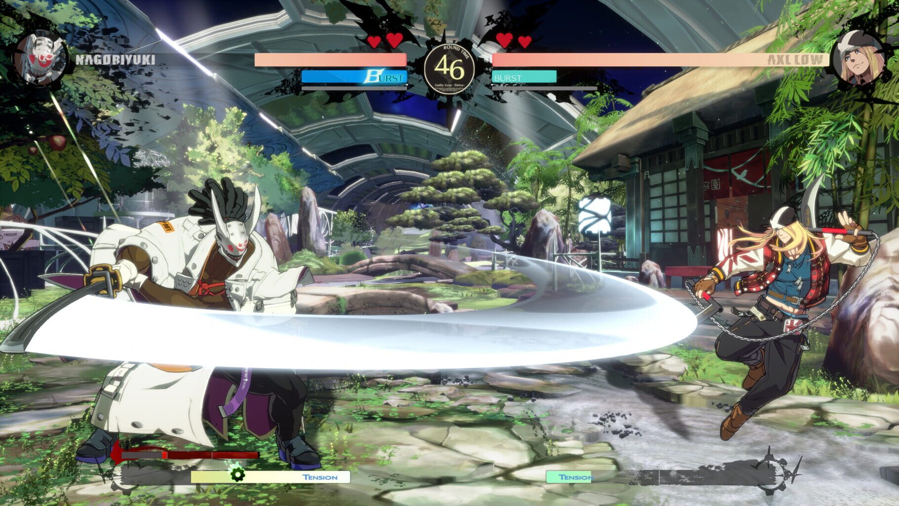 Captura de pantalla - Guilty Gear: Strive - Additional Battle Stage: Tír na nÓg