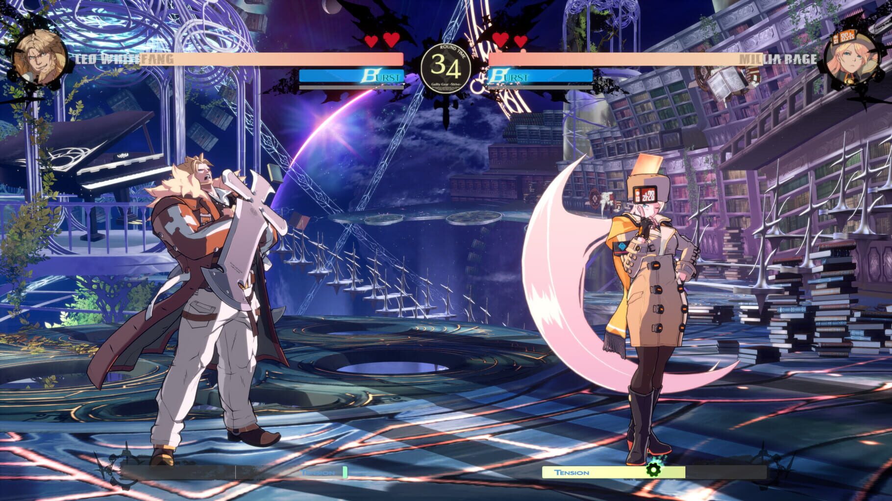 Captura de pantalla - Guilty Gear: Strive - Additional Battle Stage: Tír na nÓg