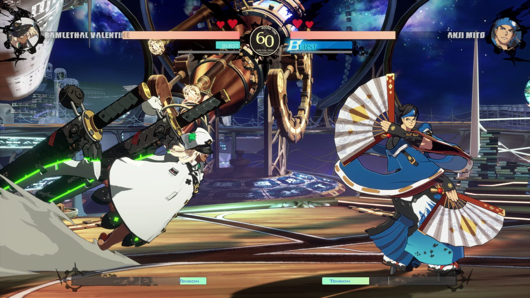 Captura de pantalla - Guilty Gear: Strive - Additional Battle Stage: Tír na nÓg