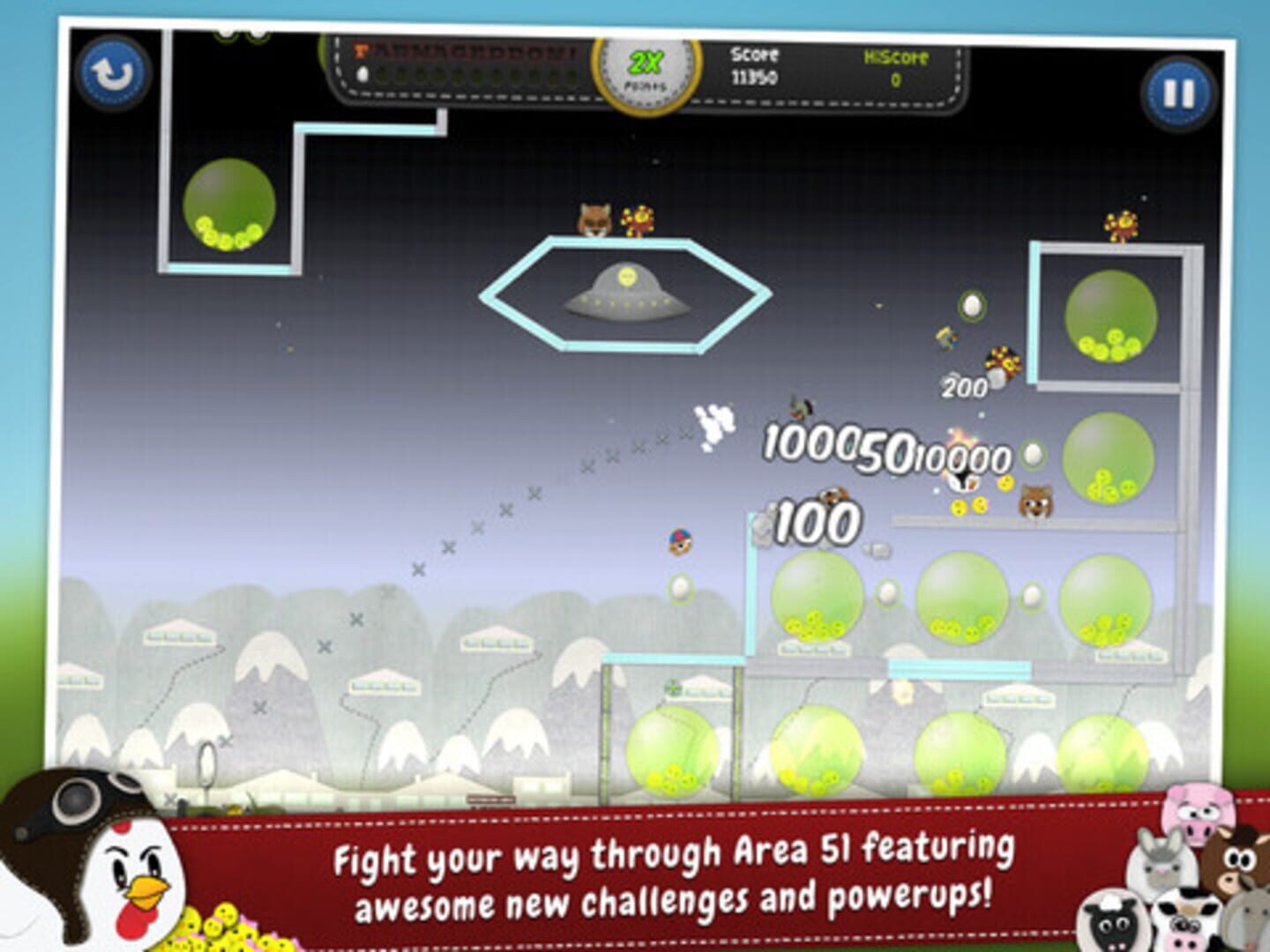 Chicken Balls - Screenshot