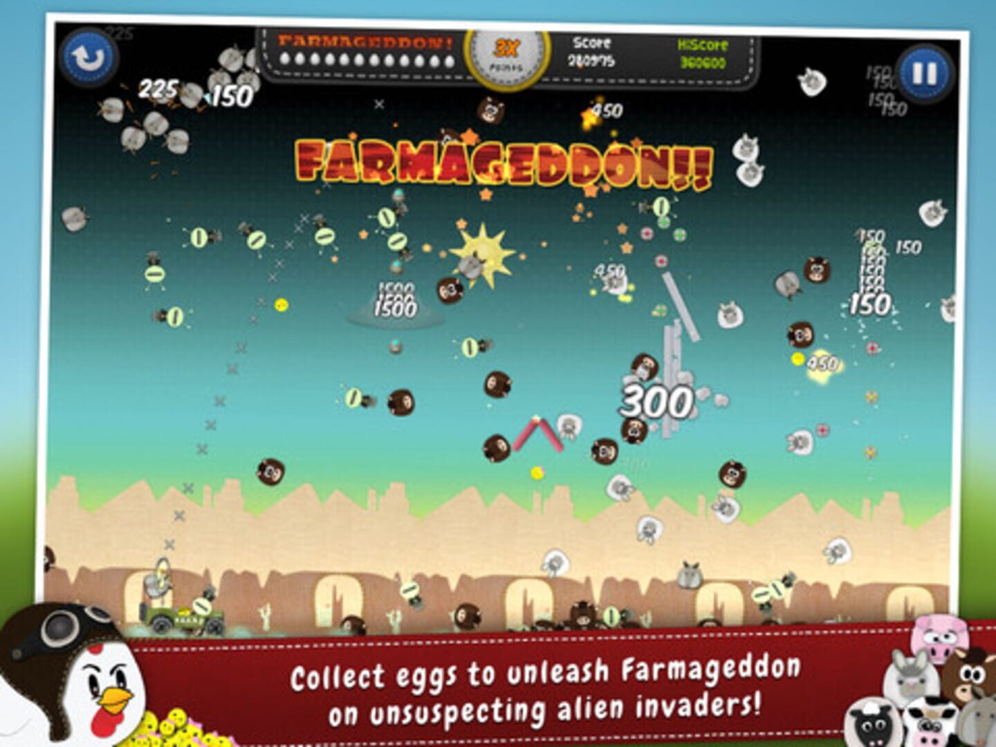 Chicken Balls - Screenshot