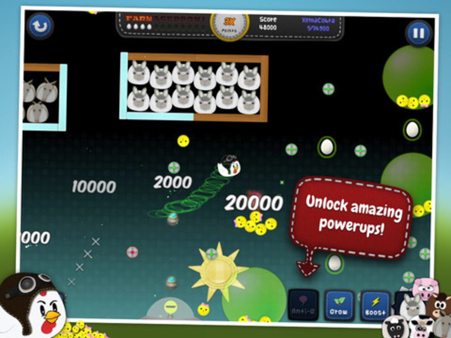 Chicken Balls - Screenshot